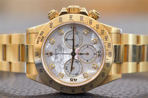 rolex madreperla oro|Rolex Daytona quadrante madreperla del 1998 top condition .